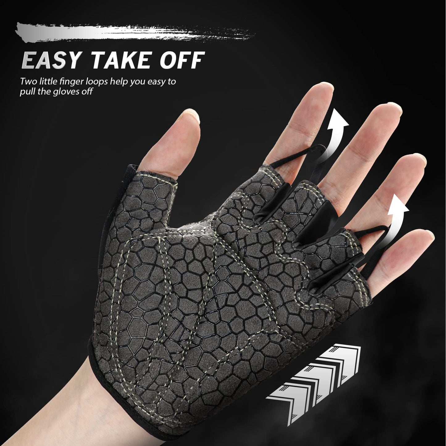 LUNAR cycling gloves (SHOCK ABSORBENT)